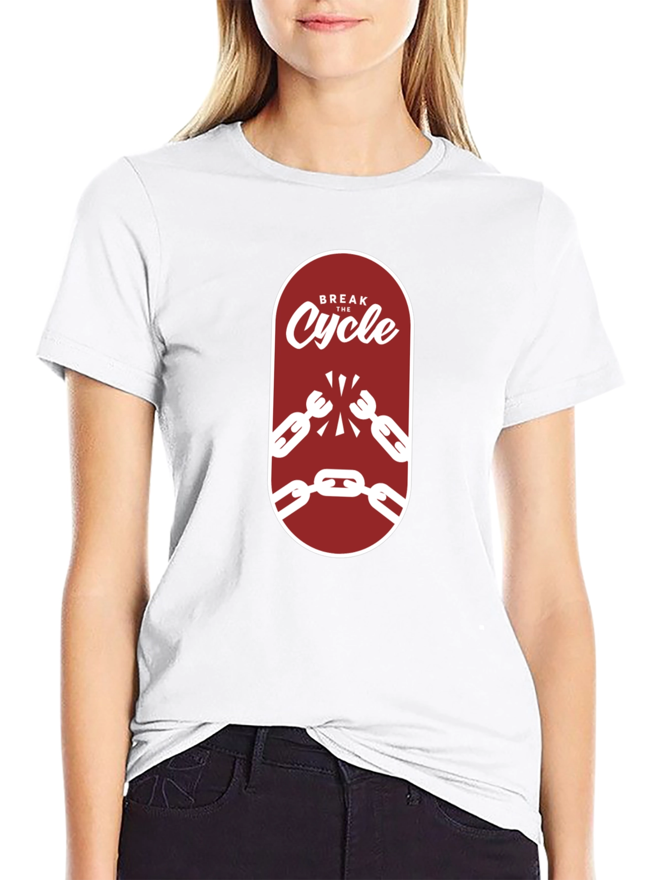 Break the Cycle Graphic T-Shirt
