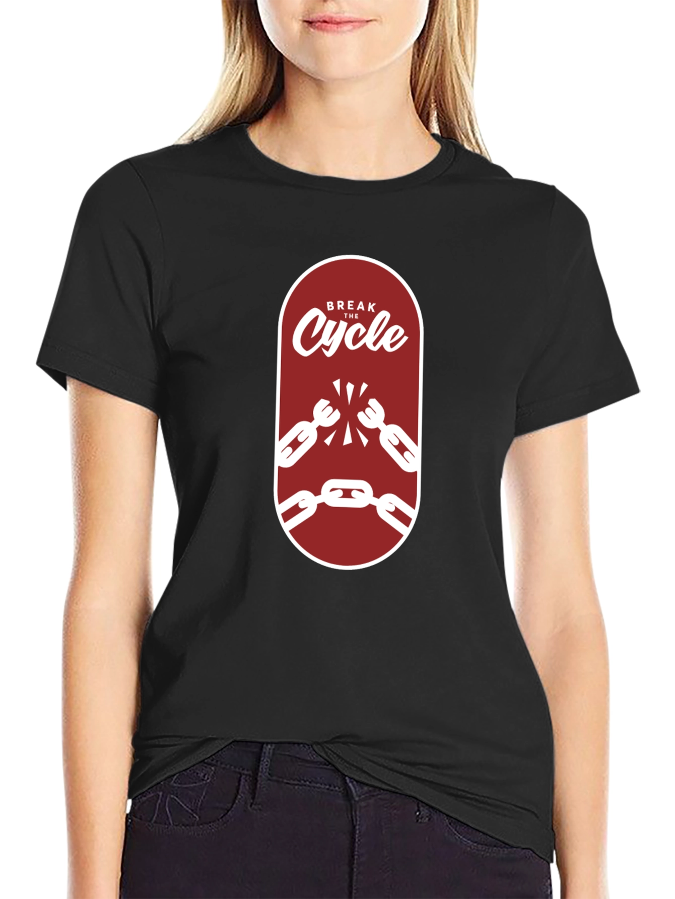 Break the Cycle Graphic T-Shirt