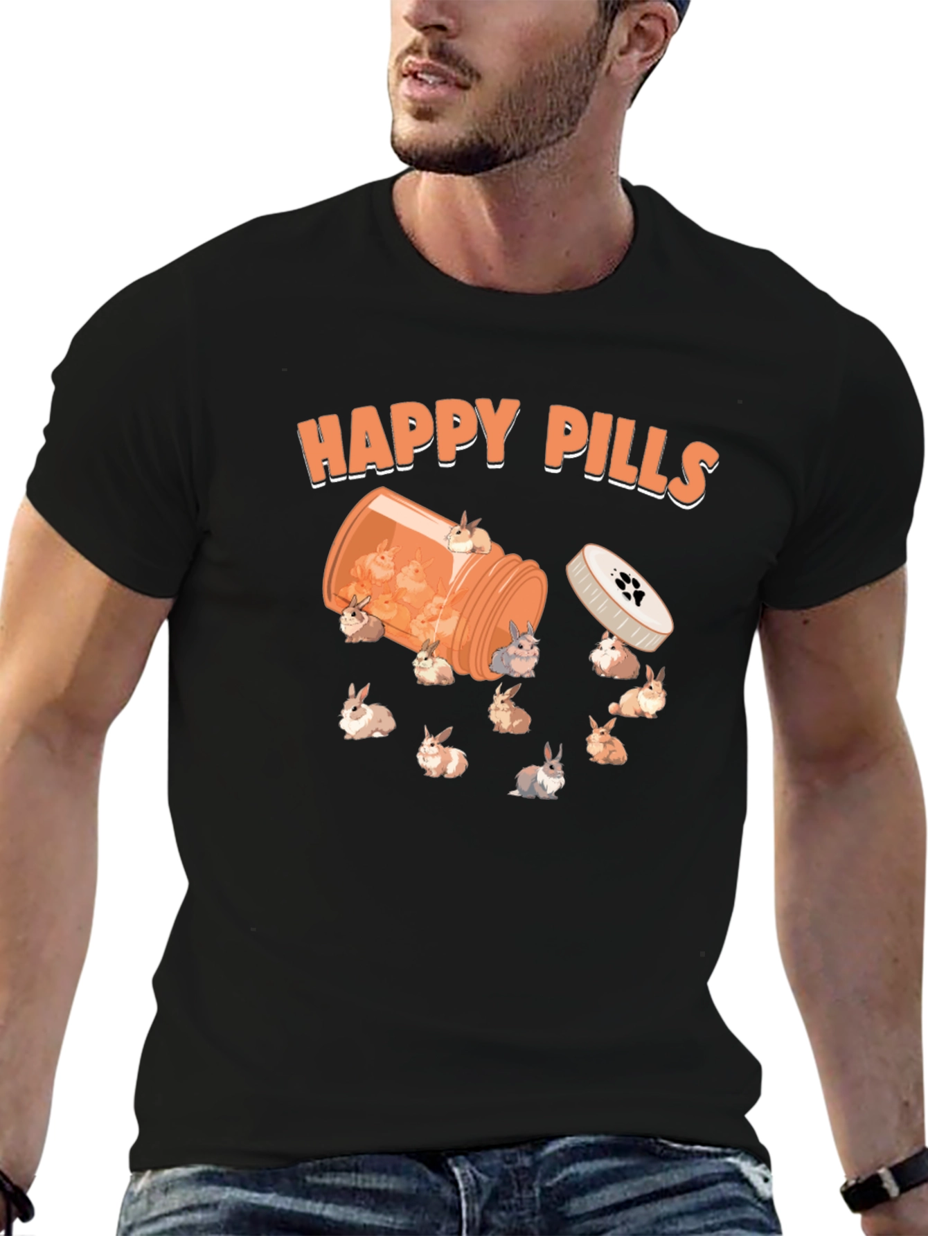 Happy Pills Bunny T-Shirt