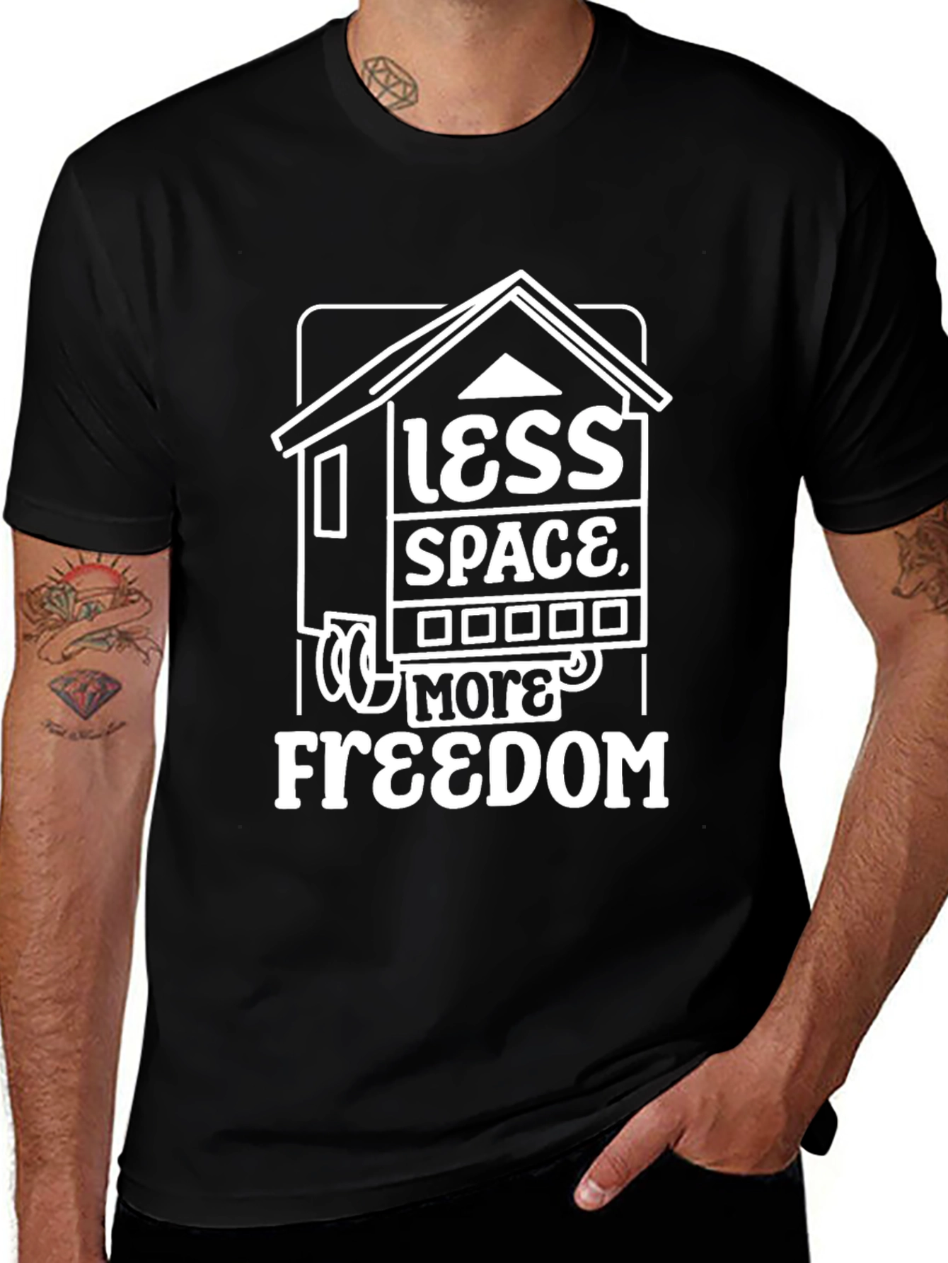 Less Space More Freedom Tee