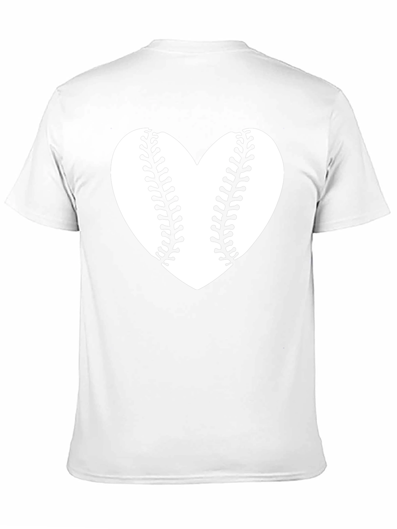 Baseball Heart Graphic T-Shirt - Stylish Sports Tee