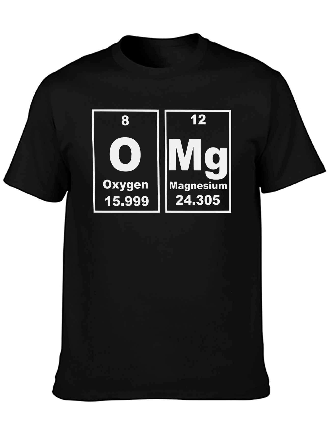 OMG Element T-Shirt - Chemistry Pun Tee
