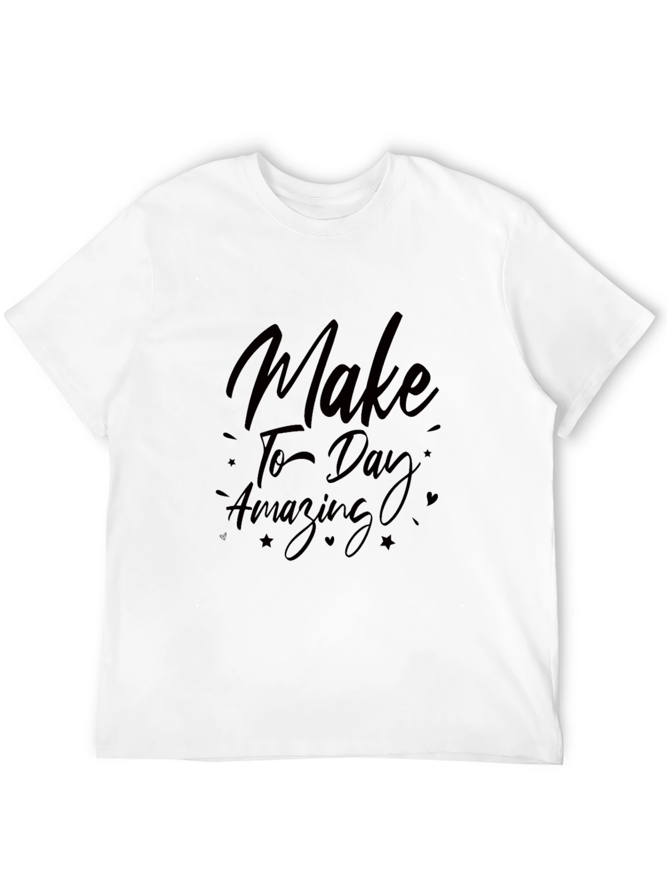Make Today Amazing Black Graphic Tee