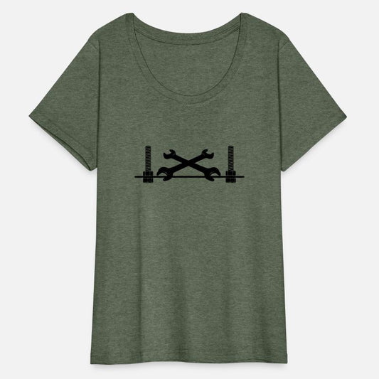 Mechanic logo with two crossed wrenches