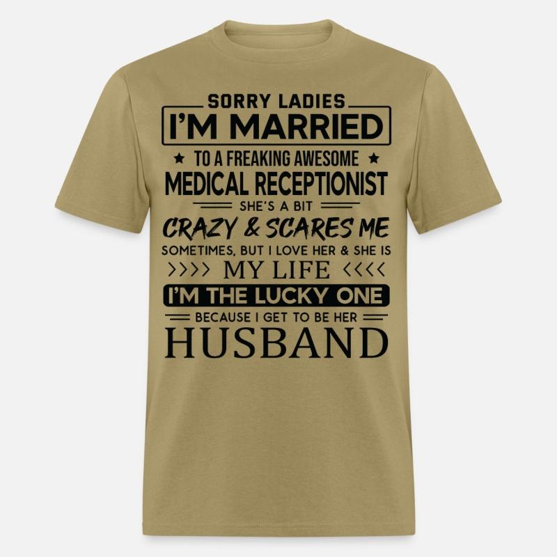 Medical Receptionist Funny Saying For Husband