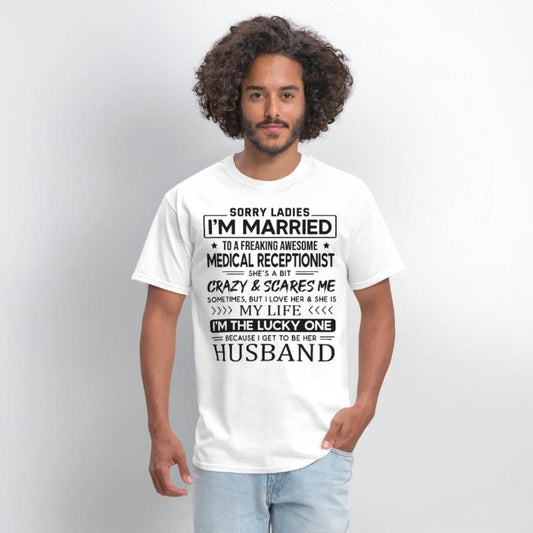 Medical Receptionist Funny Saying For Husband