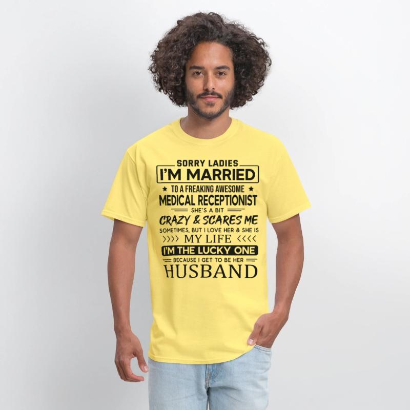 Medical Receptionist Funny Saying For Husband