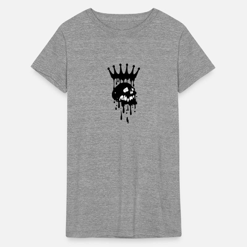 MELTING SKULL WITH MELTING CROWN