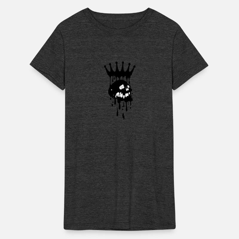MELTING SKULL WITH MELTING CROWN