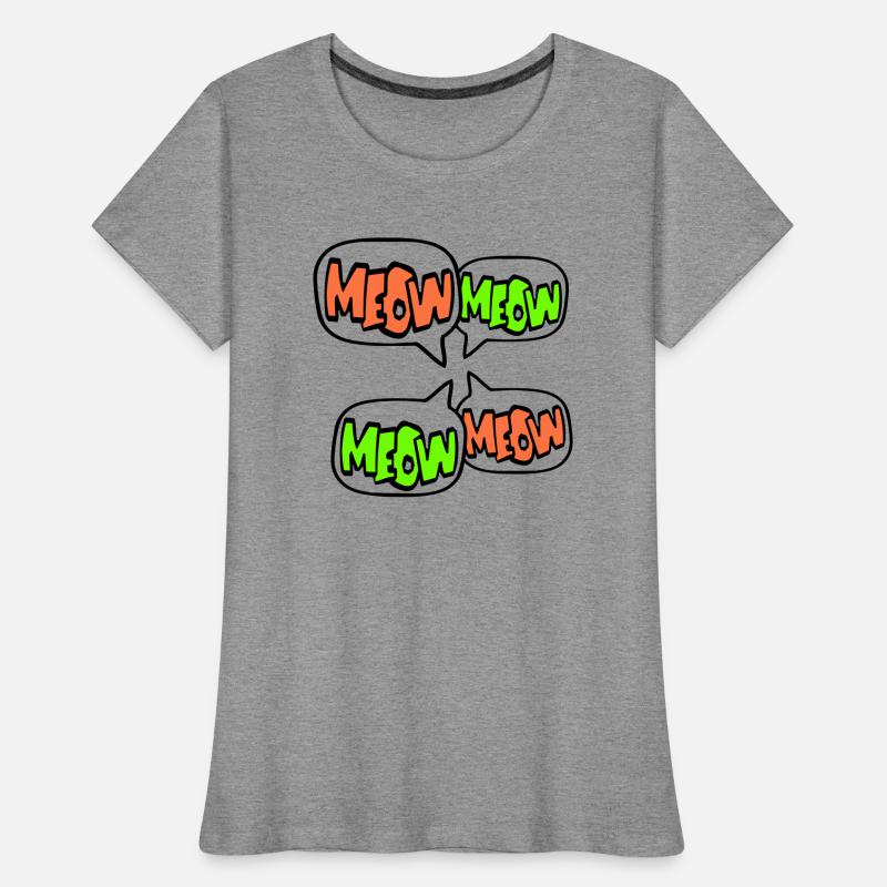 Meow Cat Speech Bubble Cartoon Text Quote Comic