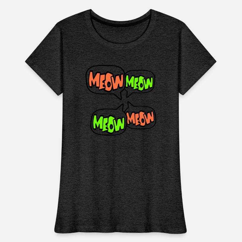 Meow Cat Speech Bubble Cartoon Text Quote Comic