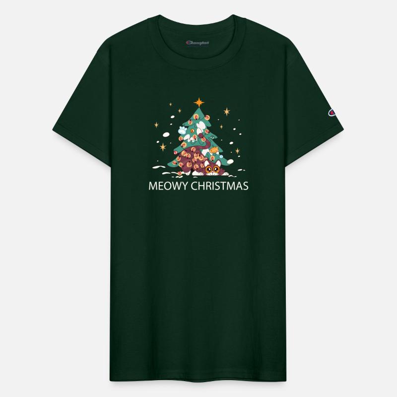 Meowy Christmas Tree Surprise