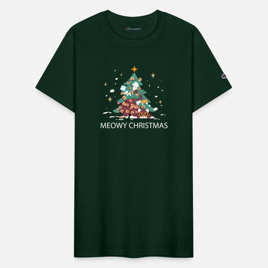 Meowy Christmas Tree Surprise