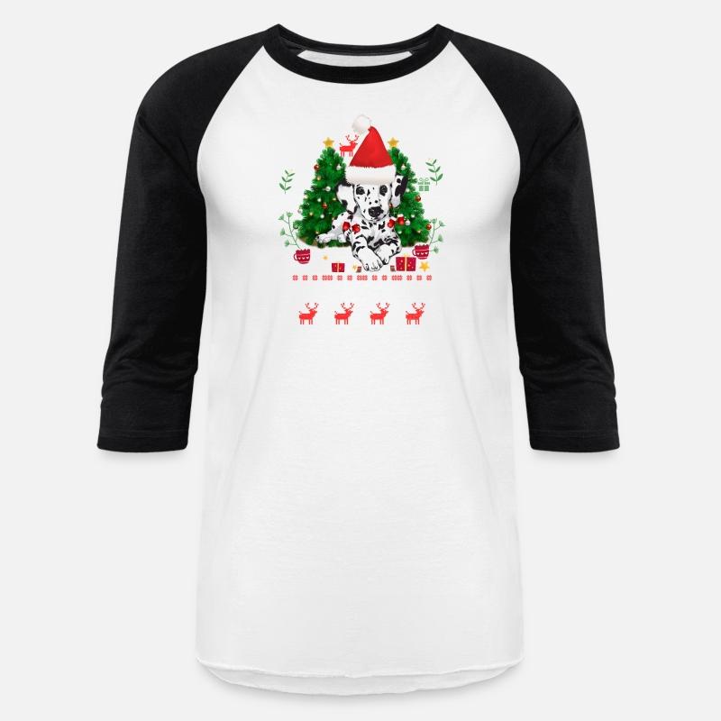 merry christmas dalmatian dog shirt design
