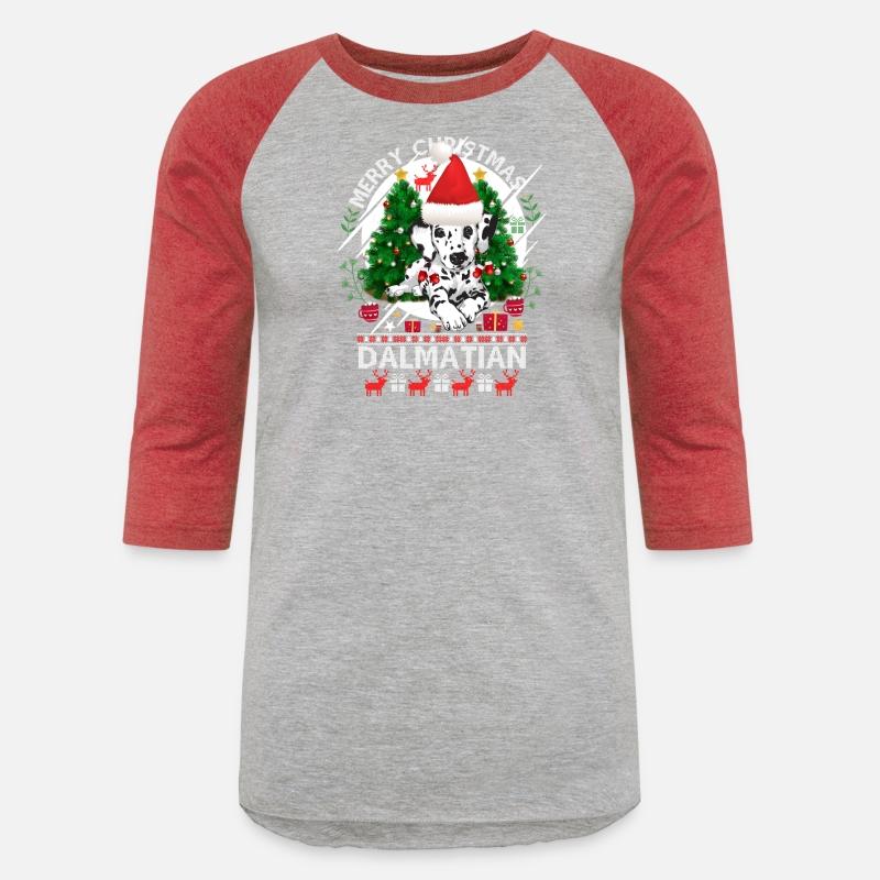merry christmas dalmatian dog shirt design