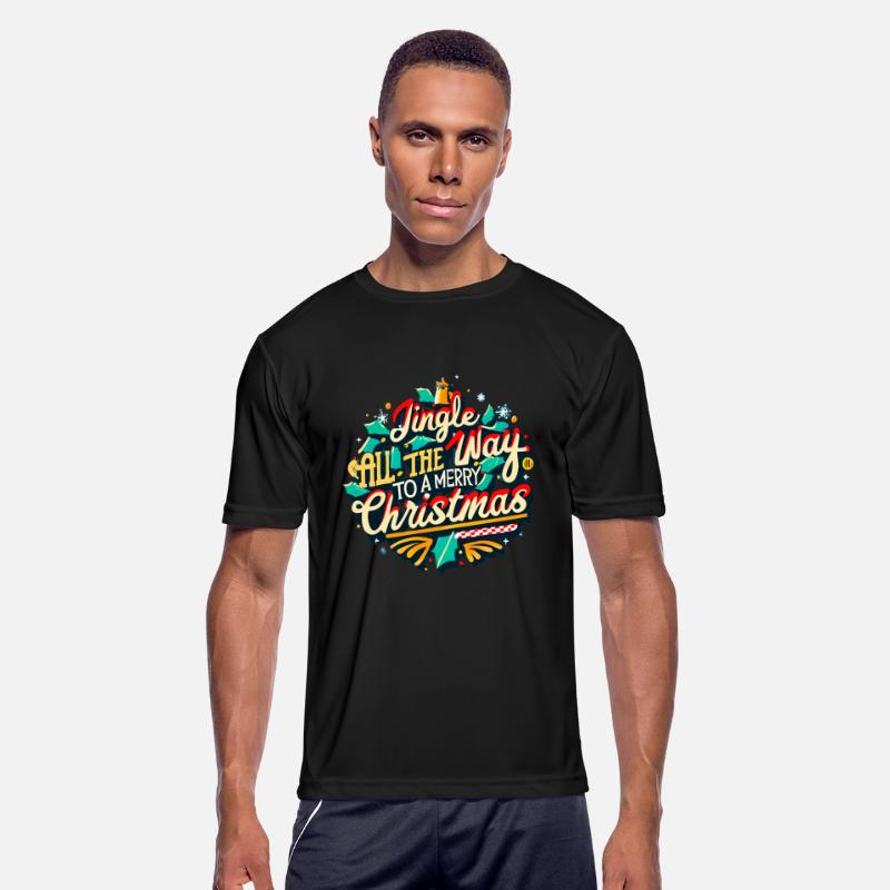 Merry Christmas Jingle Bell Funny Typography