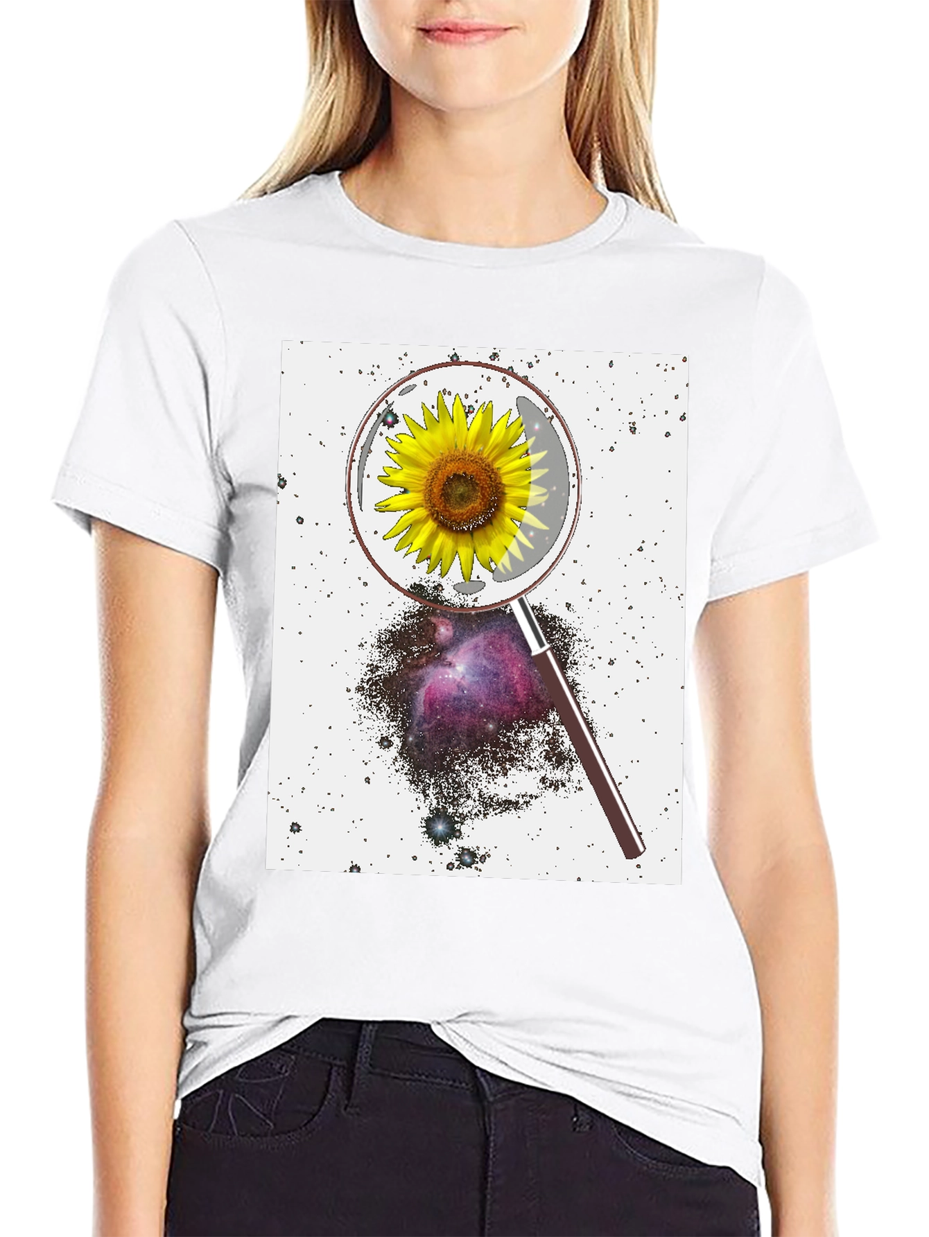 Sunflower Galaxy T-Shirt