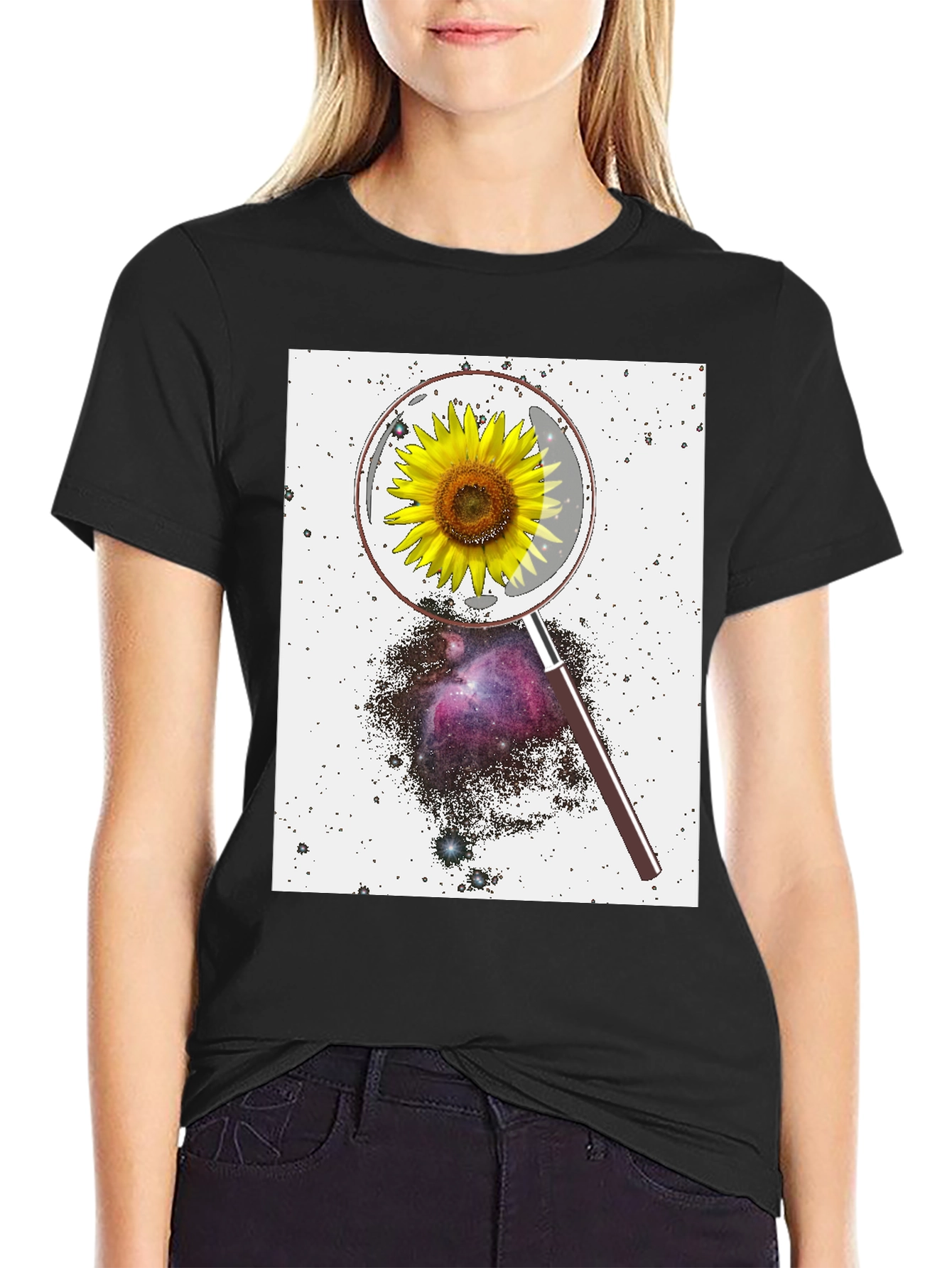 Sunflower Galaxy T-Shirt