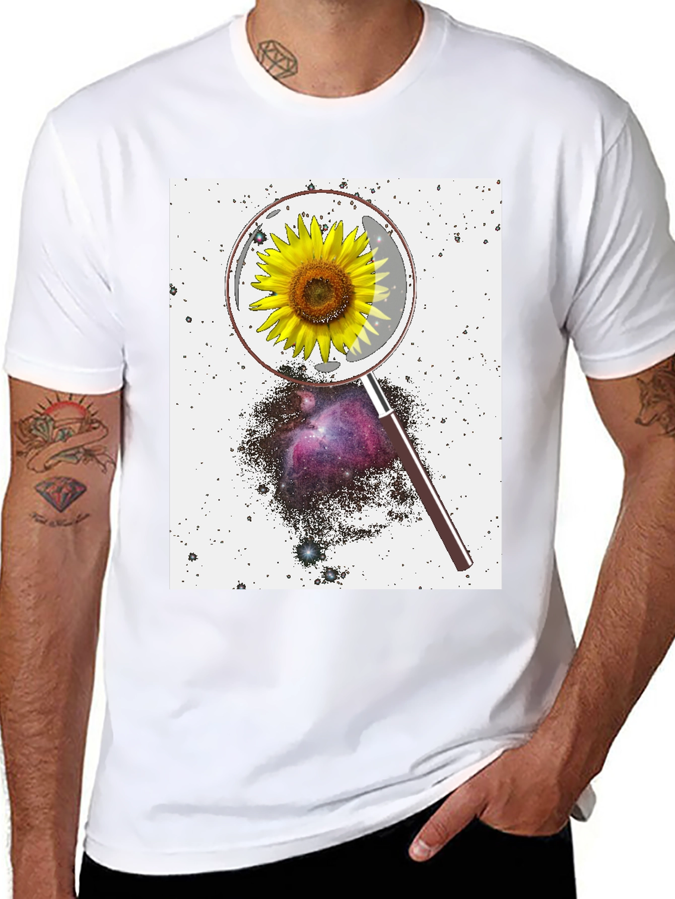 Sunflower Galaxy T-Shirt