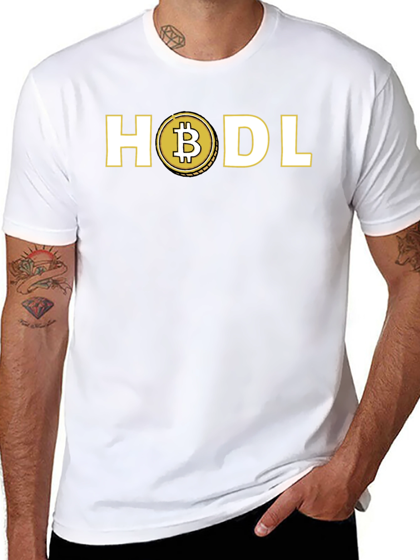 HODL Bitcoin Crypto T-Shirt
