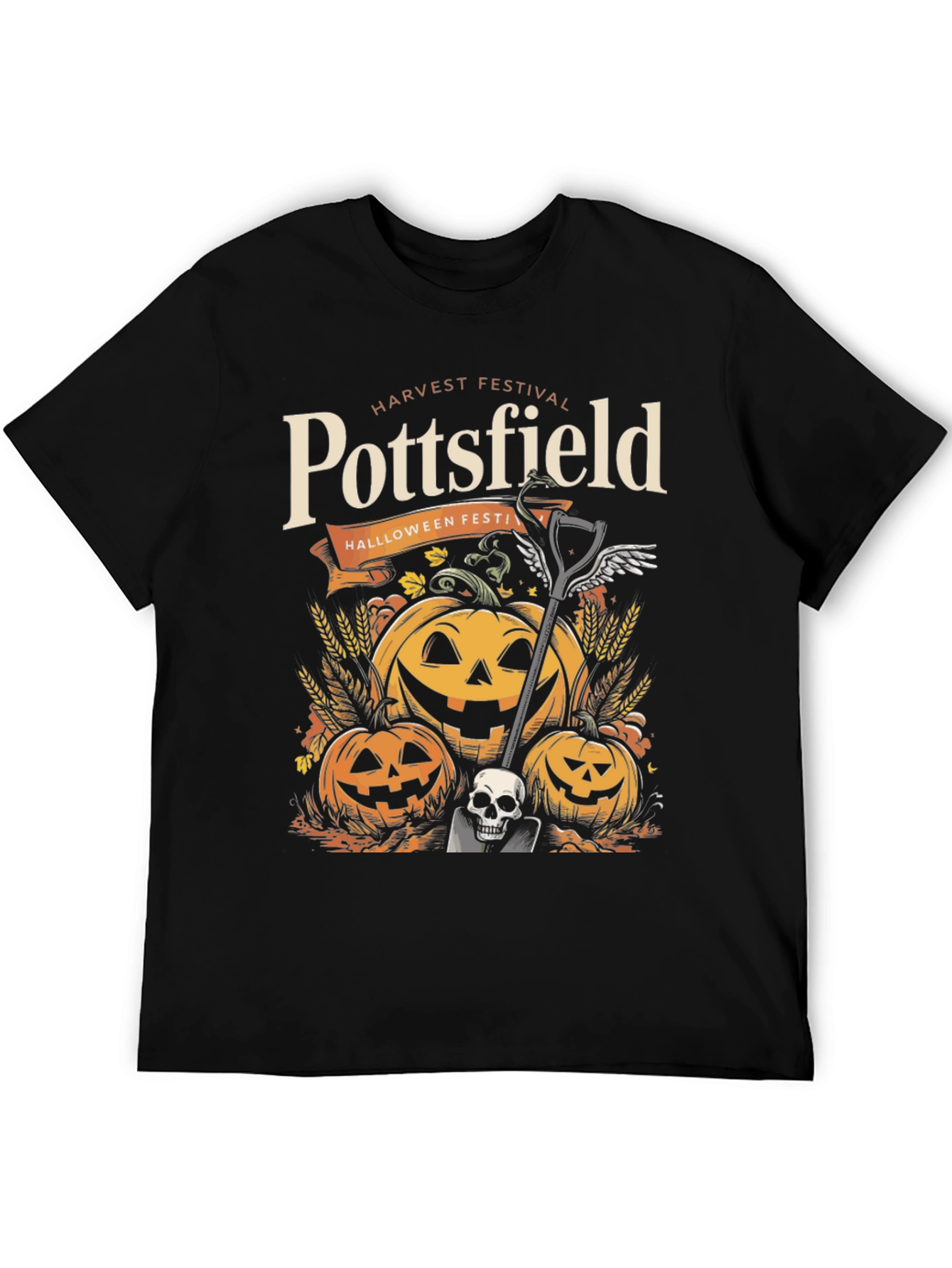 Pottsfield Harvest Festival Halloween T-Shirt