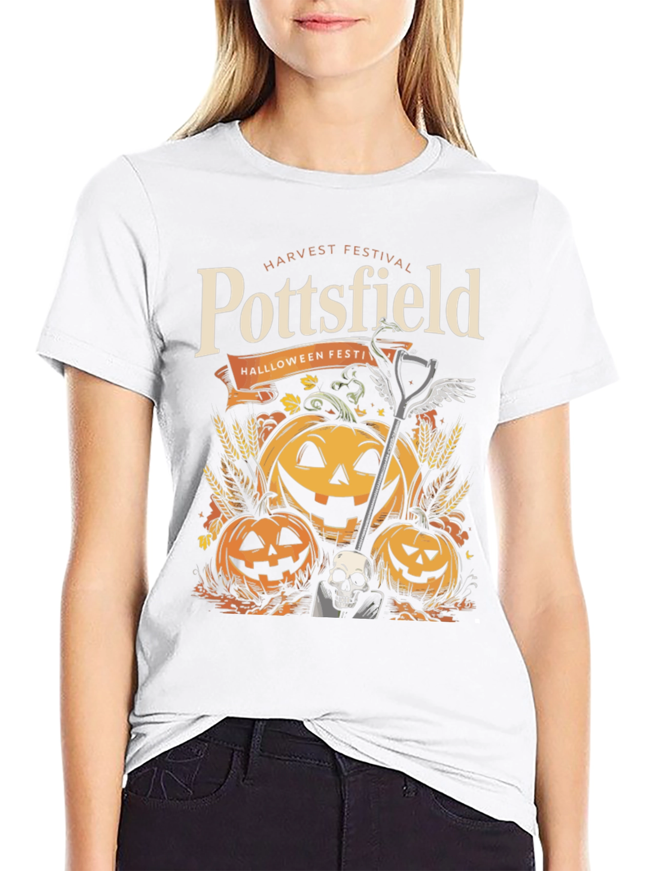 Pottsfield Harvest Festival Halloween T-Shirt