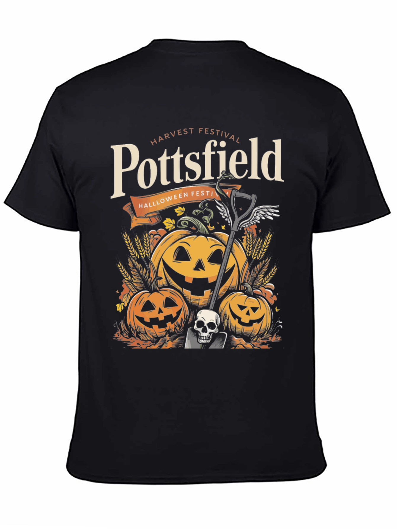 Pottsfield Harvest Festival Halloween T-Shirt