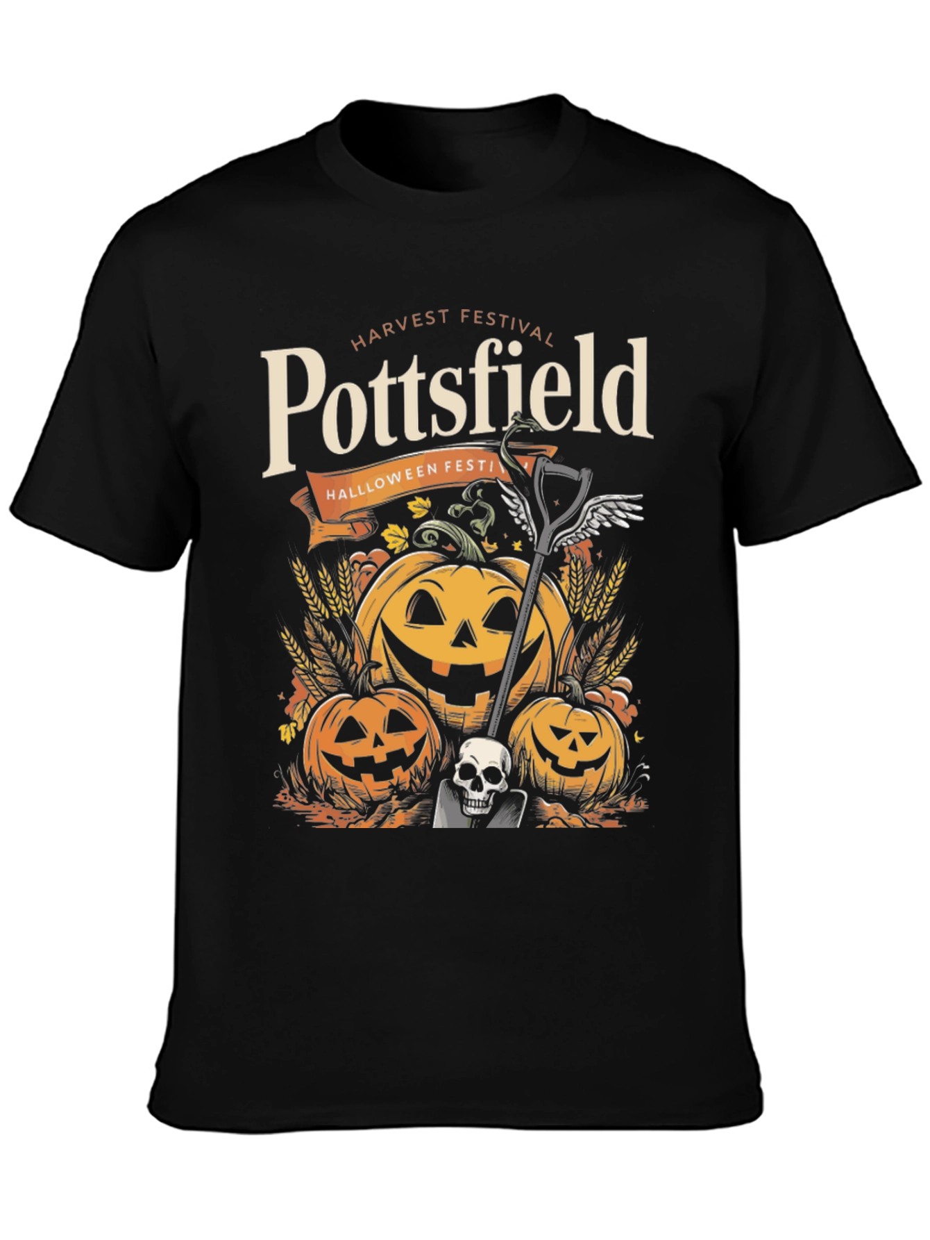Pottsfield Harvest Festival Halloween T-Shirt