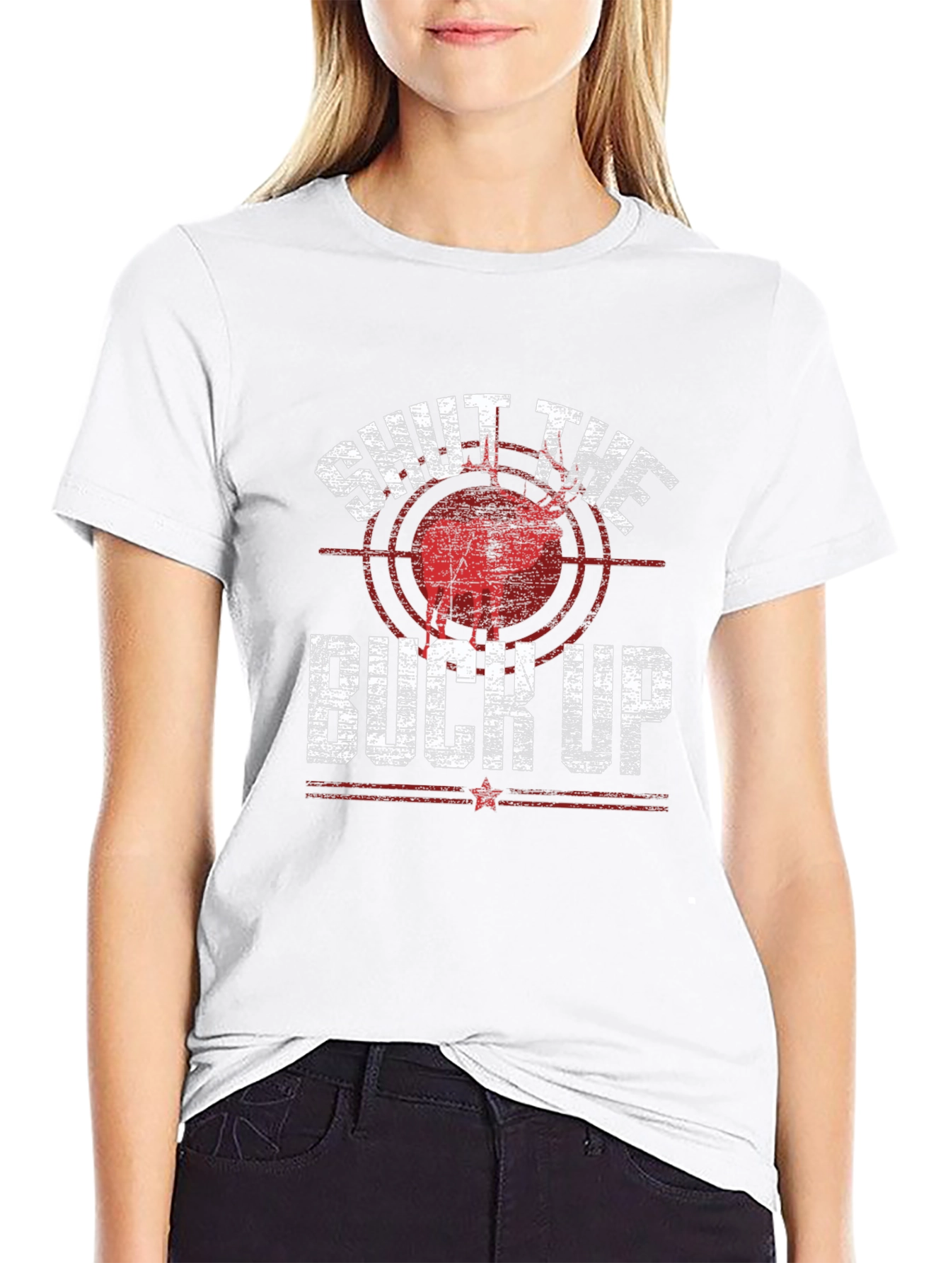 Shut The Buck Up Hunting Graphic Tee