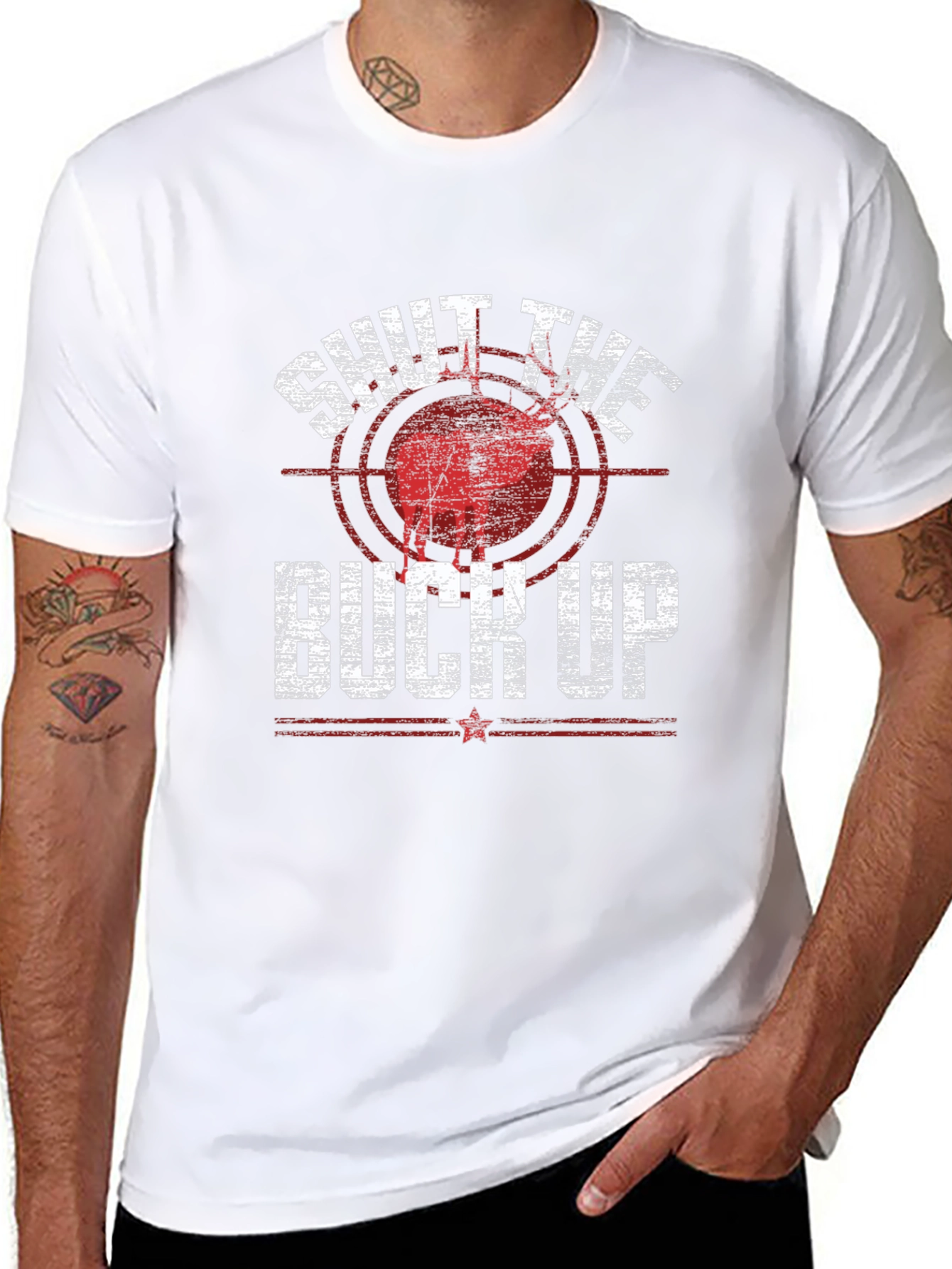 Shut The Buck Up Hunting Graphic Tee