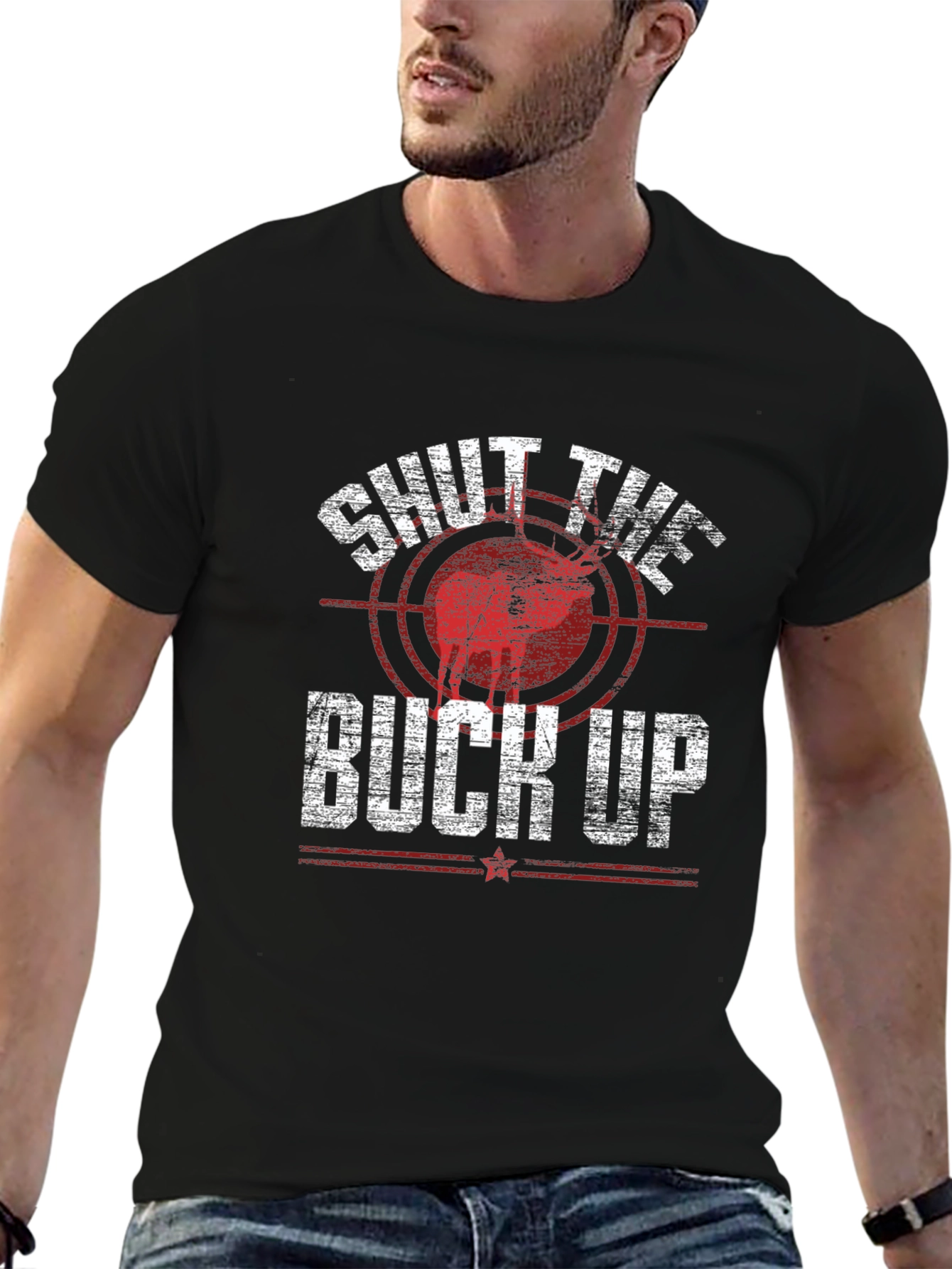 Shut The Buck Up Hunting Graphic Tee