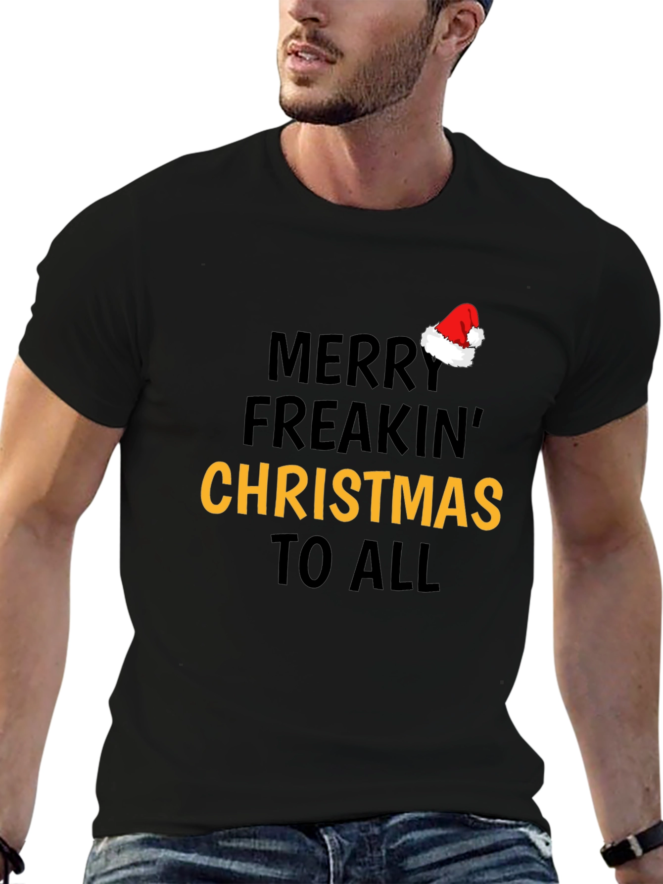 Merry Freakin Christmas T-Shirt - Holiday Festive Tee