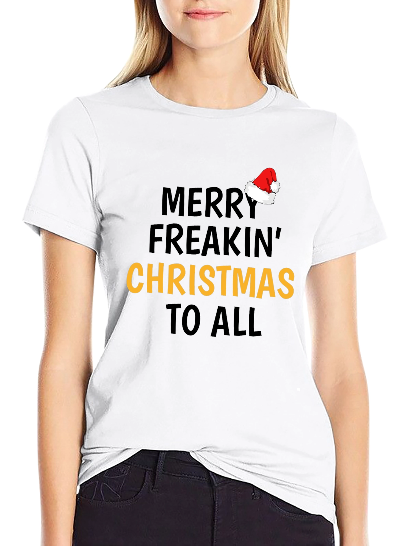 Merry Freakin Christmas T-Shirt - Holiday Festive Tee