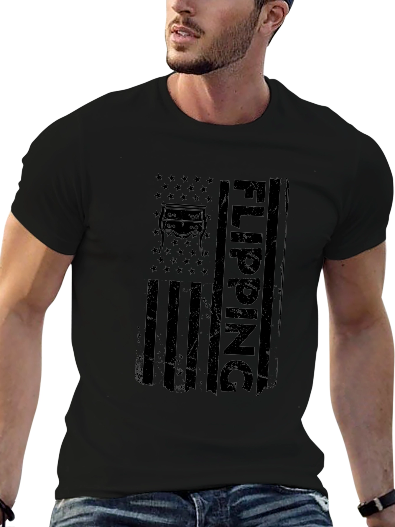 Furniture Flipping American Flag T-Shirt