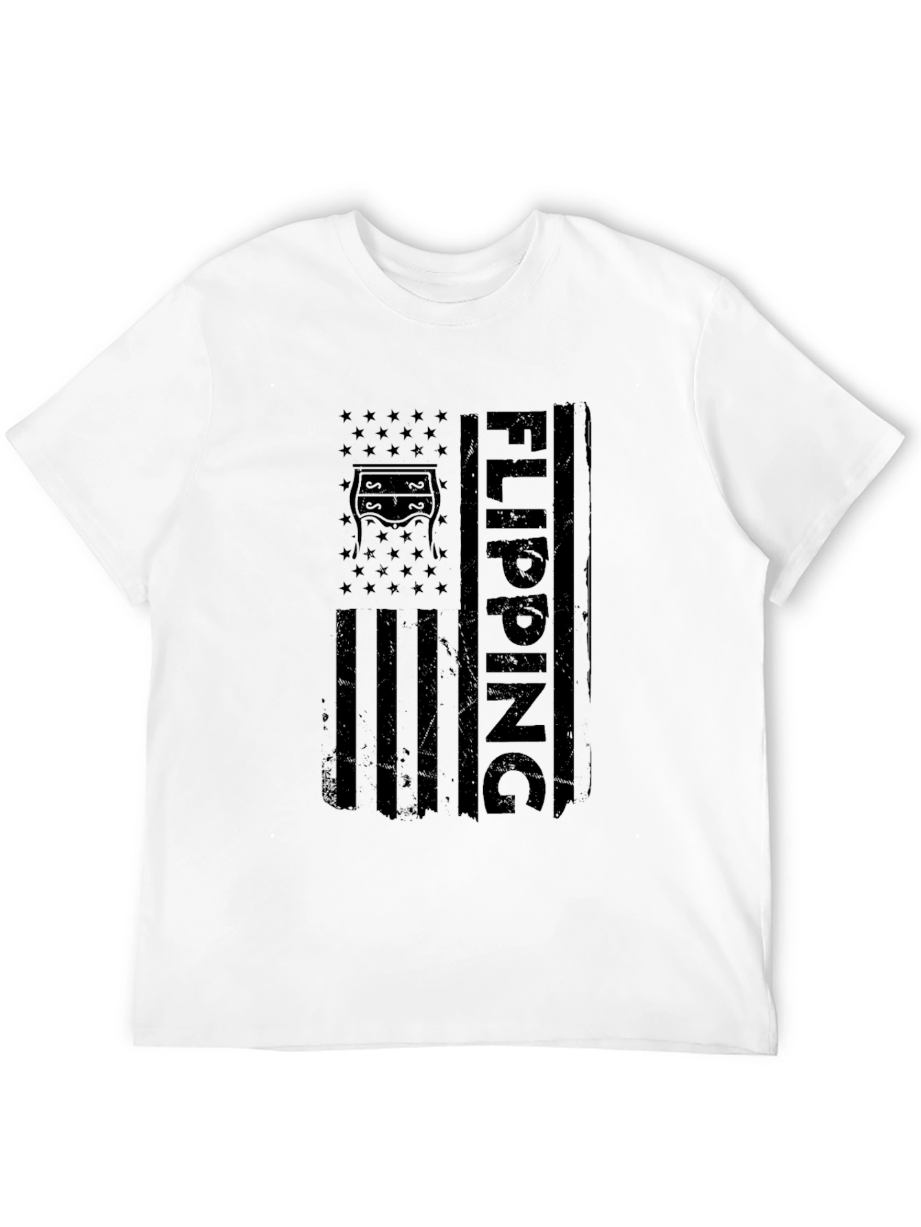 Furniture Flipping American Flag T-Shirt