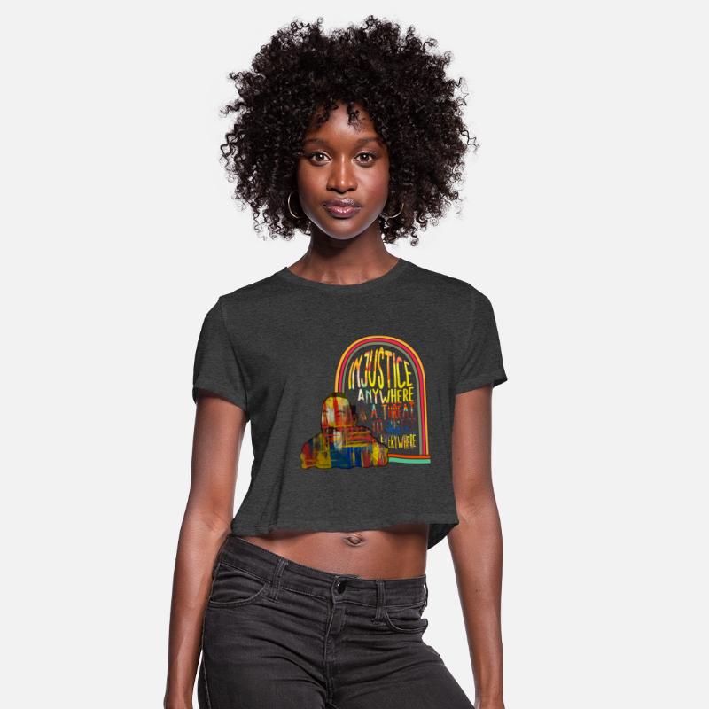 MLK Day Shirt, Injustice Anywhere MLK Jr. Tee,