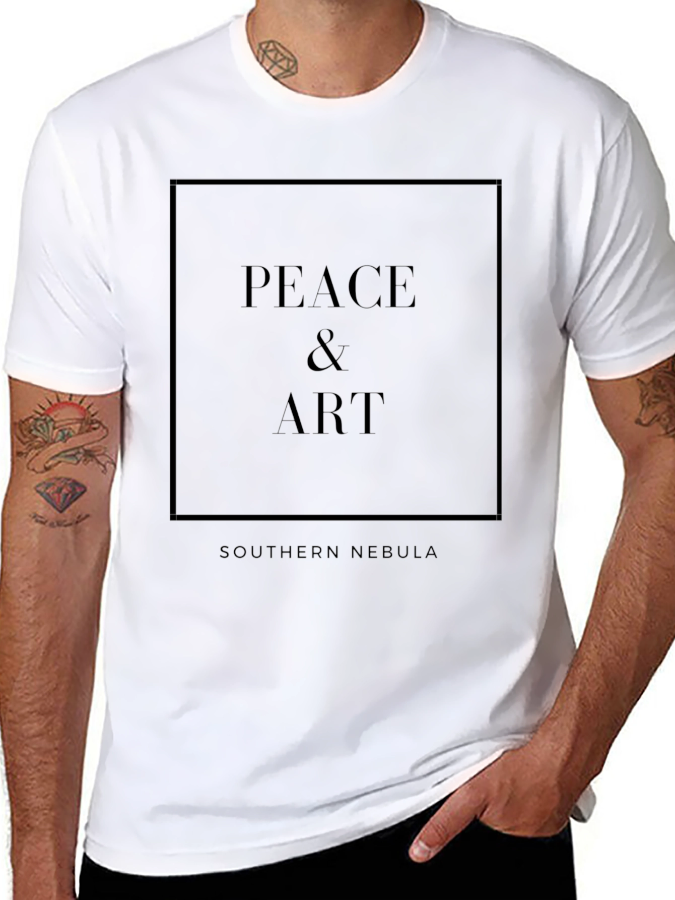 Peace & Art Graphic Tee - Southern Nebula T-Shirt