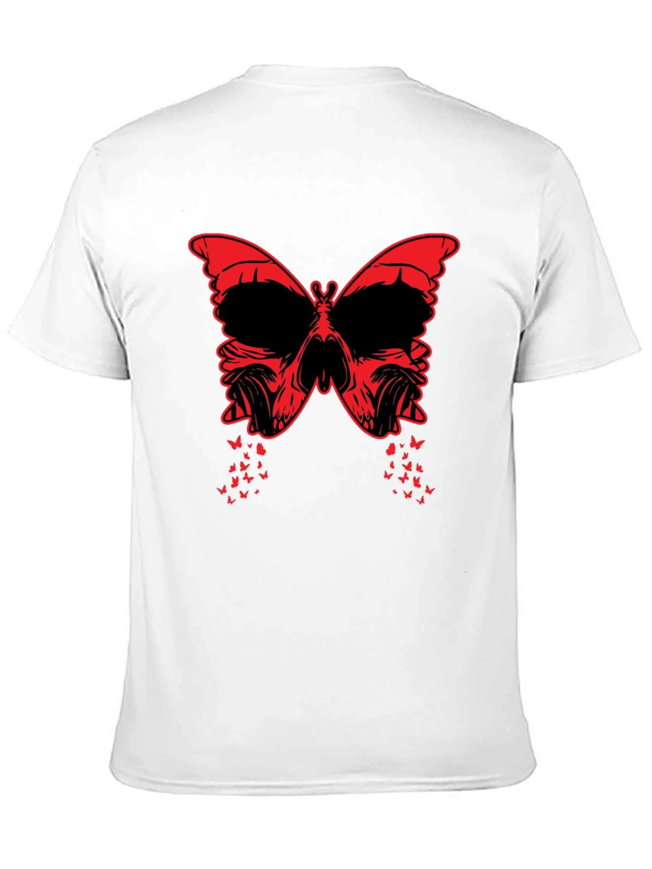 Skull Butterfly Graphic Tee