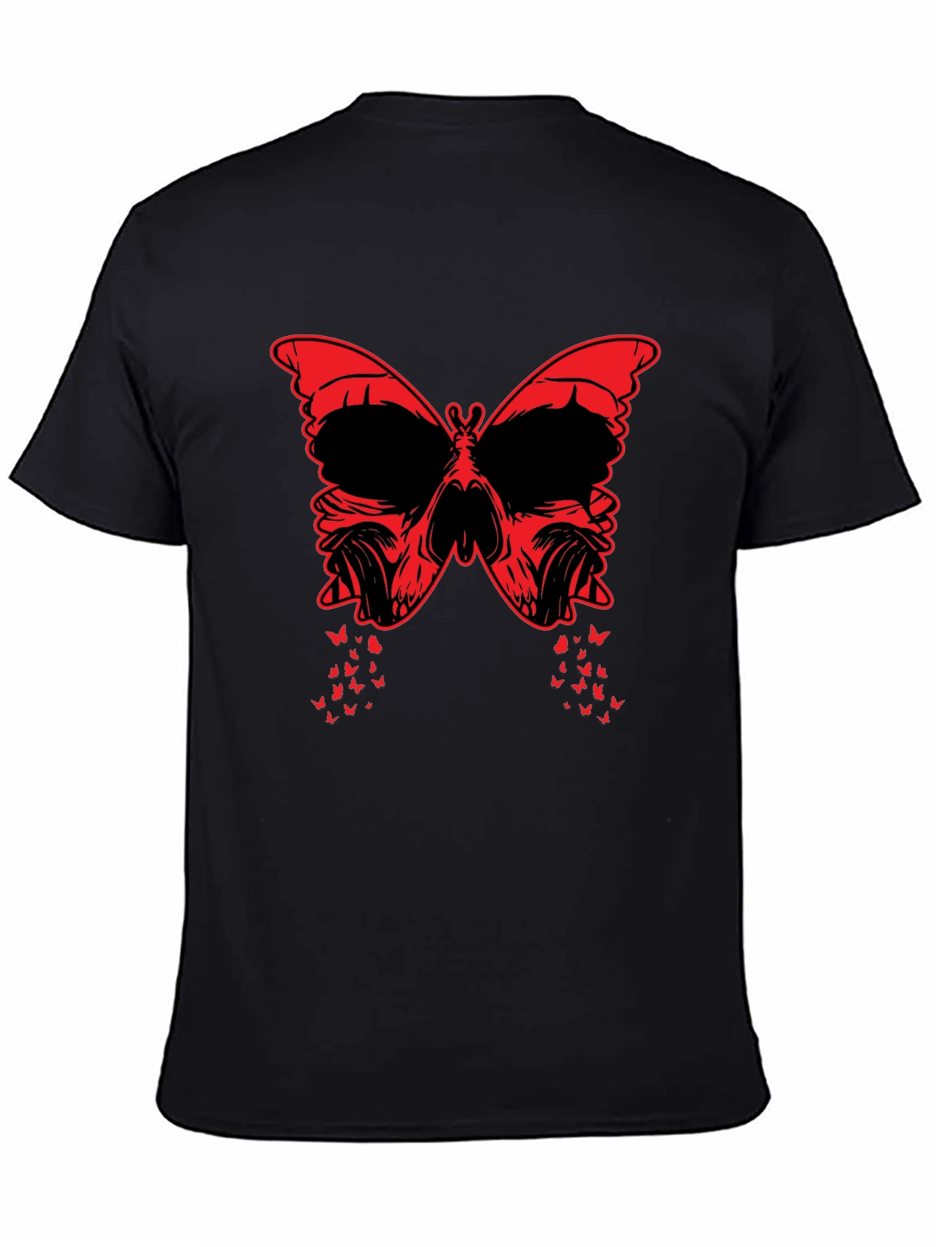 Skull Butterfly Graphic Tee