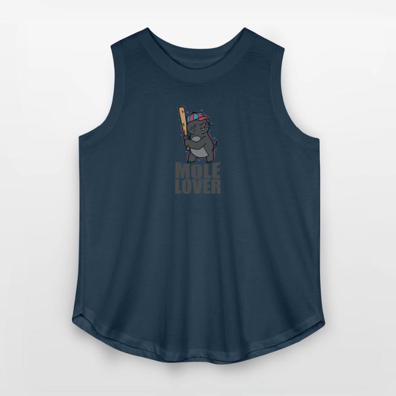 Mole Lover playing Baseball Animal Mound