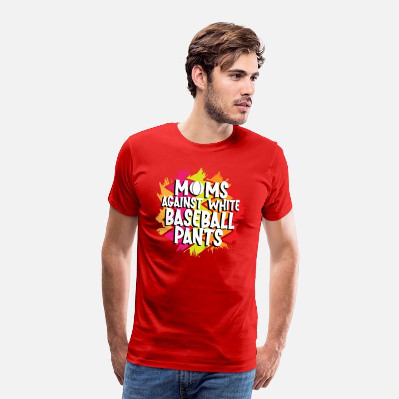 Moms against white baseball pants