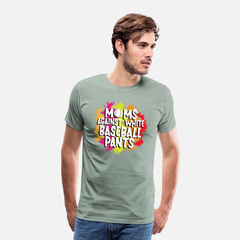 Moms against white baseball pants