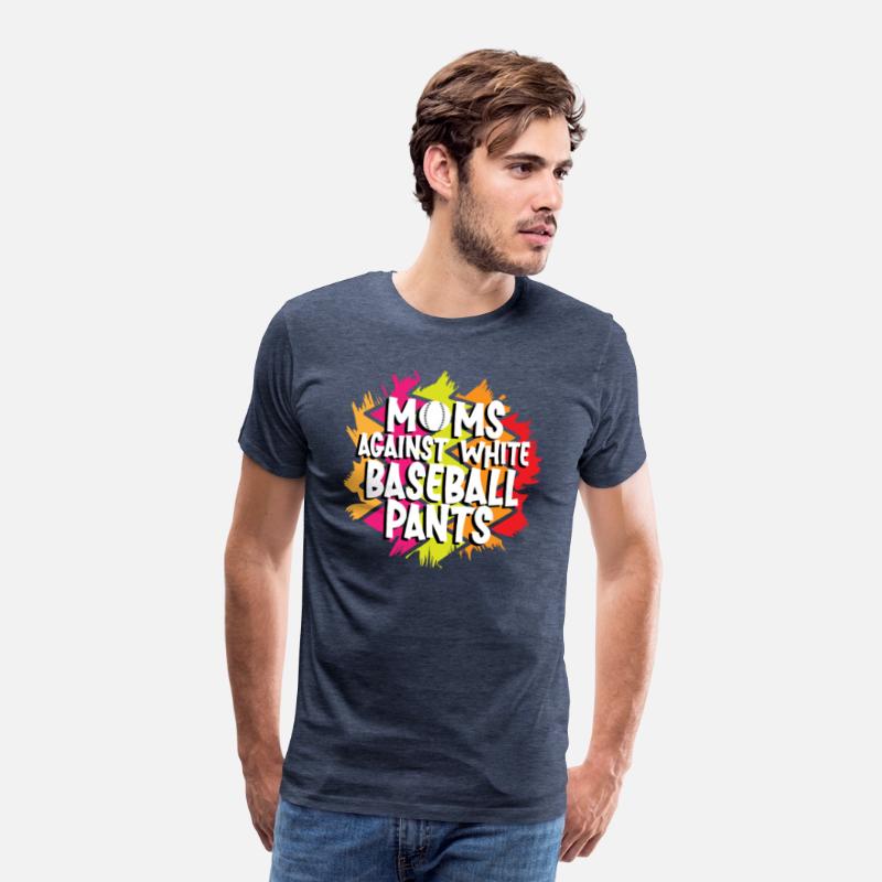 Moms against white baseball pants