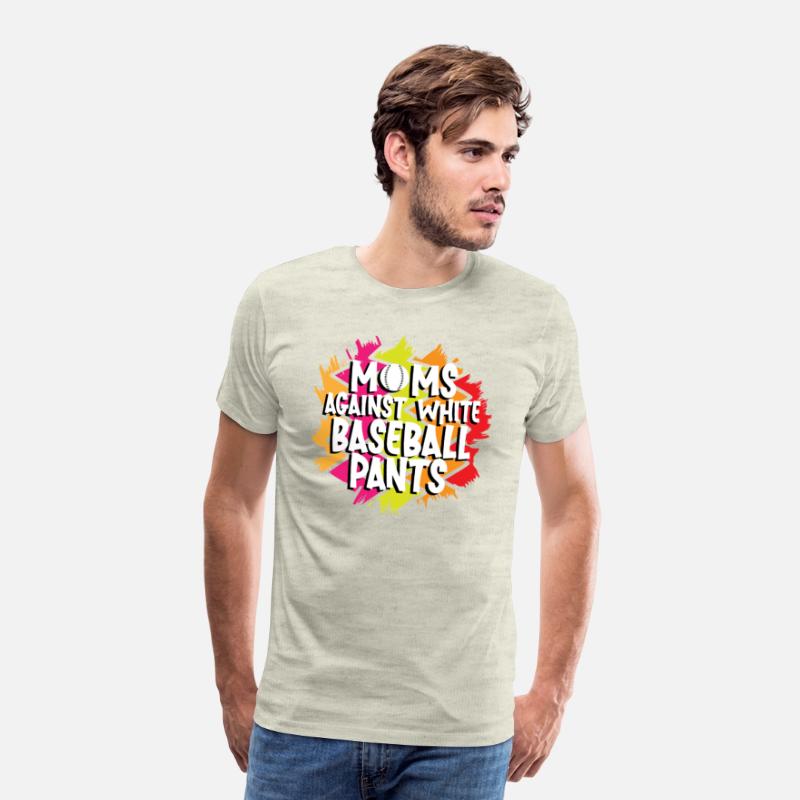 Moms against white baseball pants