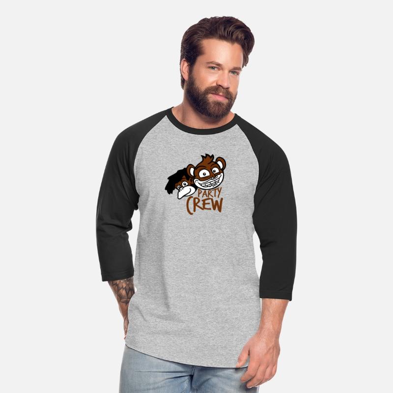 Monkey Chimpanzee Party Animals Crew Team Friends