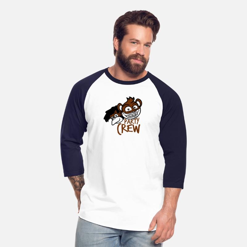 Monkey Chimpanzee Party Animals Crew Team Friends