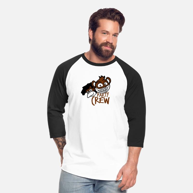 Monkey Chimpanzee Party Animals Crew Team Friends