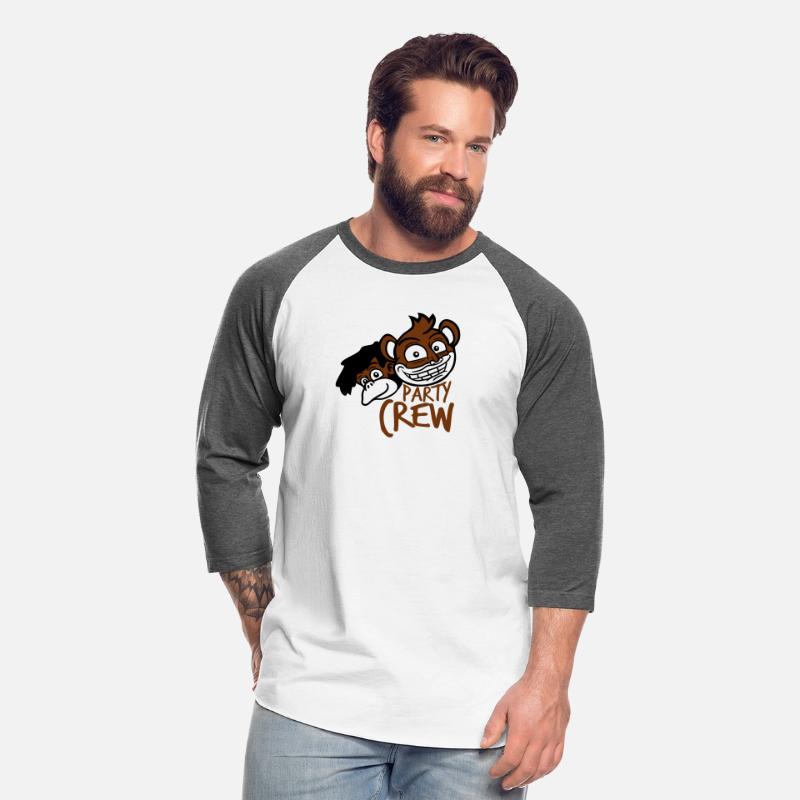 Monkey Chimpanzee Party Animals Crew Team Friends