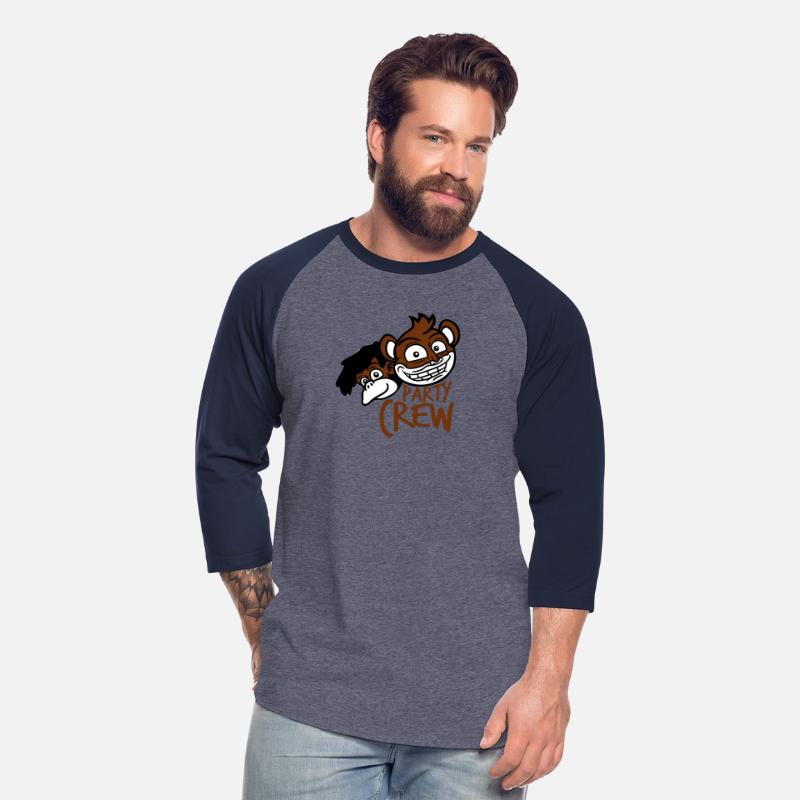 Monkey Chimpanzee Party Animals Crew Team Friends