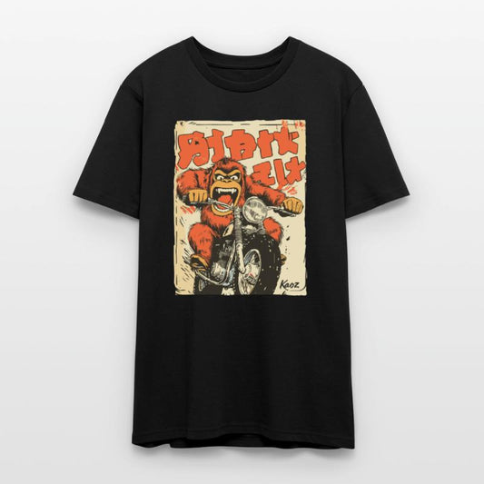 Monkey Mayhem – Vintage Ape on a Motorcycle